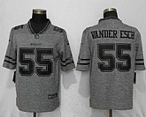 Nike Cowboys 55 Leighton Vander Esch Gray Gridiron Gray Vapor Untouchable Limited Jersey,baseball caps,new era cap wholesale,wholesale hats